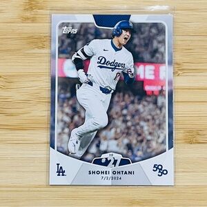 SHOHEI OHTANI 2024 Topps 50/50 HR #27